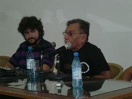 Carlos Velazco y Tomás Fernández Robaina